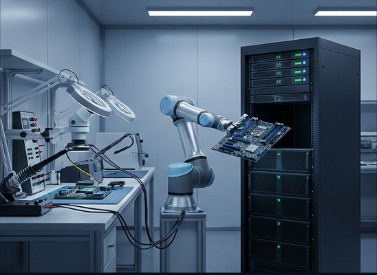 Enterprise technology being tested and redeployed into a modern AI rack