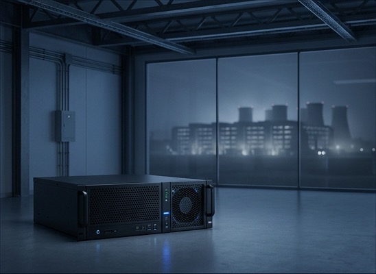 Compact private AI server reducing reliance on distant shared data centers